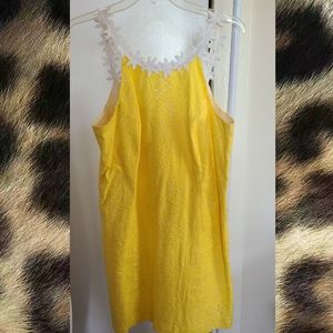 Lilly Pulitzer Yellow Dress